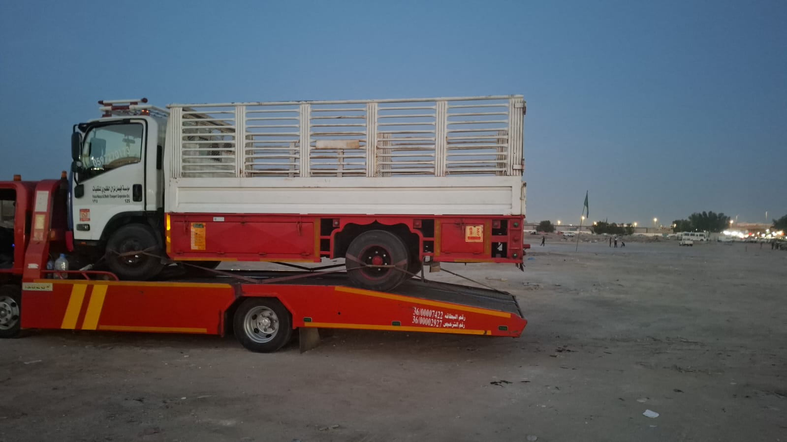 Tow truck operation 3
